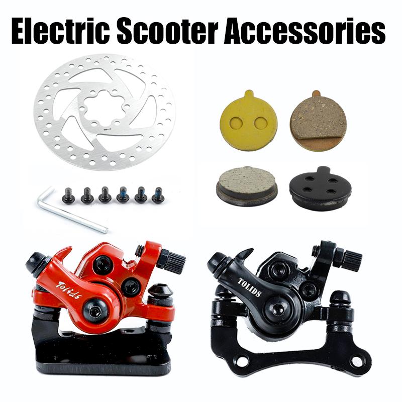 Đèn phanh cơ sở phanh hiệu suất cao 140mm đĩa phanh đĩa cho xe tay ga điện Kugoo M4 và M4 Pro phụ tùng Color: Green