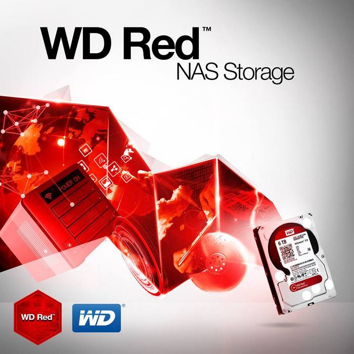 Ổ Cứng HDD NAS WD Red 8TB/265MB/5400/3.5 - WD80EFAX - Hàng chính hãng