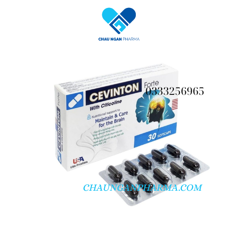 Hoạt huyết dưỡng não CEVINTON hộp 30 viên