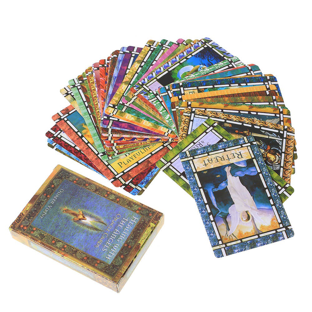 Bài Oracle Healing With The Angels 44 Lá Bài Đá Thanh Tẩy