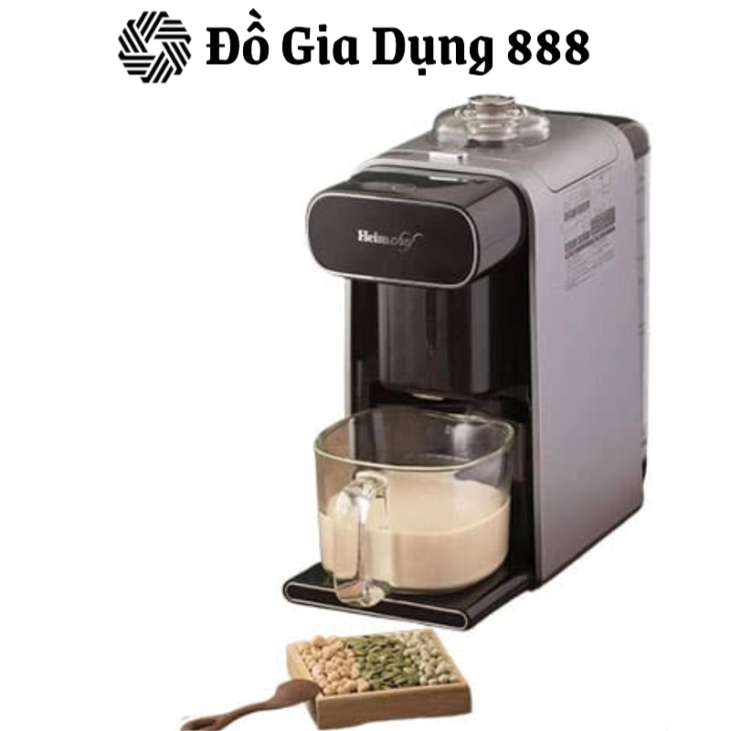 Máy Làm Sữa Hạt Heimchef, Máy Nấu Sữa Đậu Nành, Soy Milk Maker, Nhập Hàn Quốc, Công Suất 1800W, Dung Tích 1L
