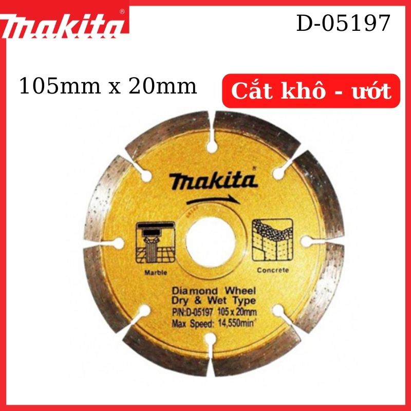 Lưỡi Cắt Kim Cương Makita D-05197