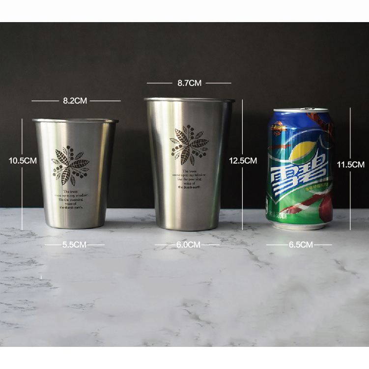 Ly Uống Nước Kim Loại Không Gỉ - Ly Uống Nước Kim Loại In Hình Ngộ Nghĩnh – Ly Nước Kim Loại