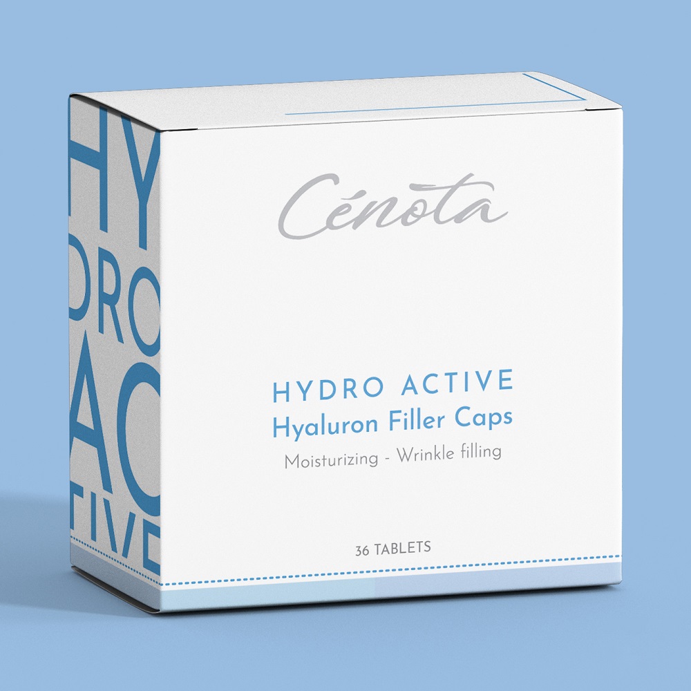 Viên nang cấp ẩm Dưỡng da sáng hồng căng mịn Cenota Hydro Active hộp 36 viên