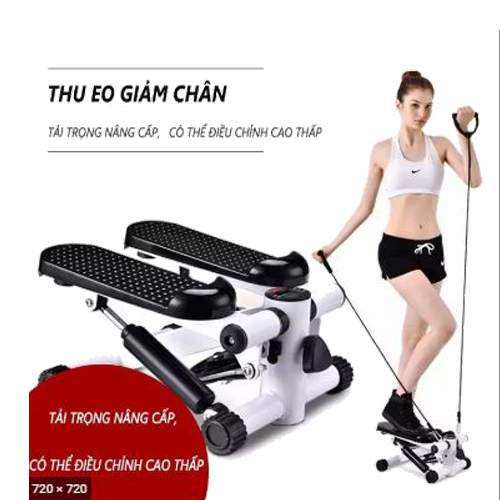 Máy Đi Bộ Tại Chỗ Đếm Bước Đại Nam Sport Tích Hợp Dây Kéo Tay Và Đĩa Xoay Eo