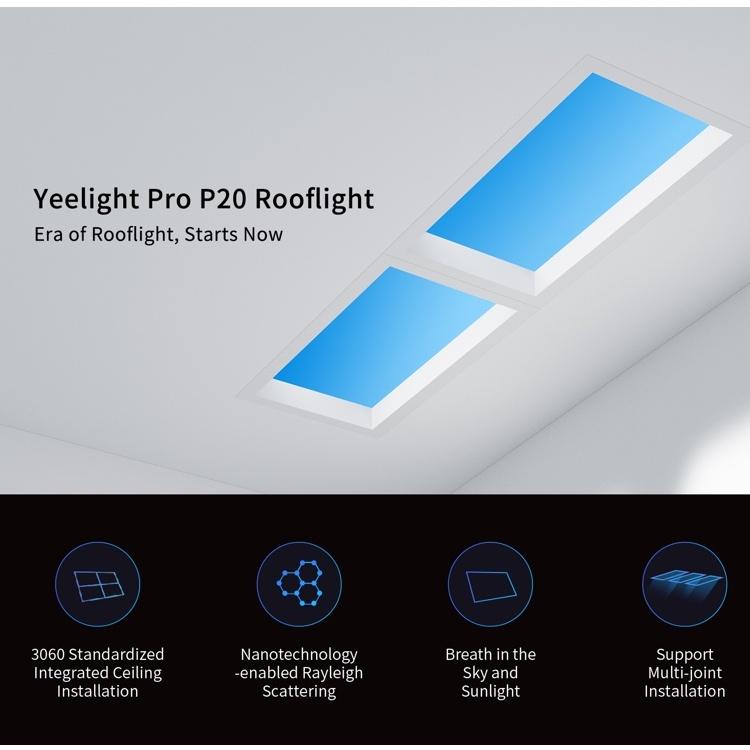 Hình ảnh Giếng trời/ Cửa sổ nhân tạo - Đèn led âm trần Xiaomi Yeelight Rooflight S2101 (Xiaomi Youpin) - 85W - Màu 8000k