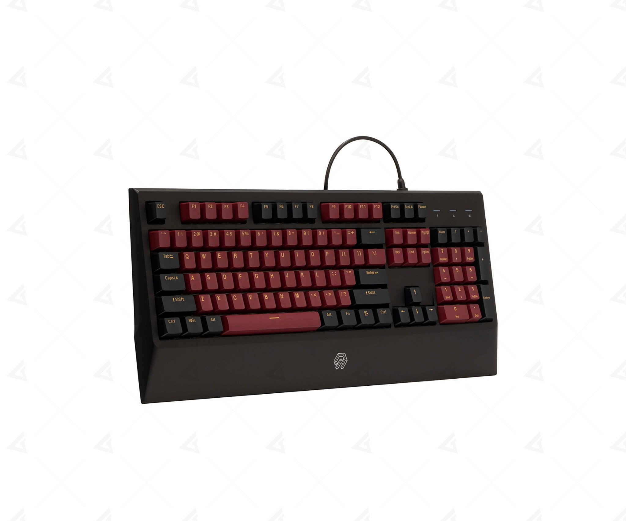Bàn phím cơ Mojike GK1 Black Red _Hàng chính hãng