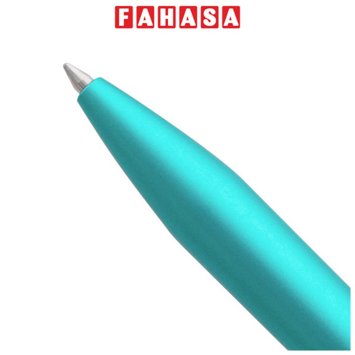 Bút Bi Ký Acro 1000 0.7 mm - Pilot BAC-1SF-MTL - Mực Đen - Thân Xanh Biển Kèm Hộp