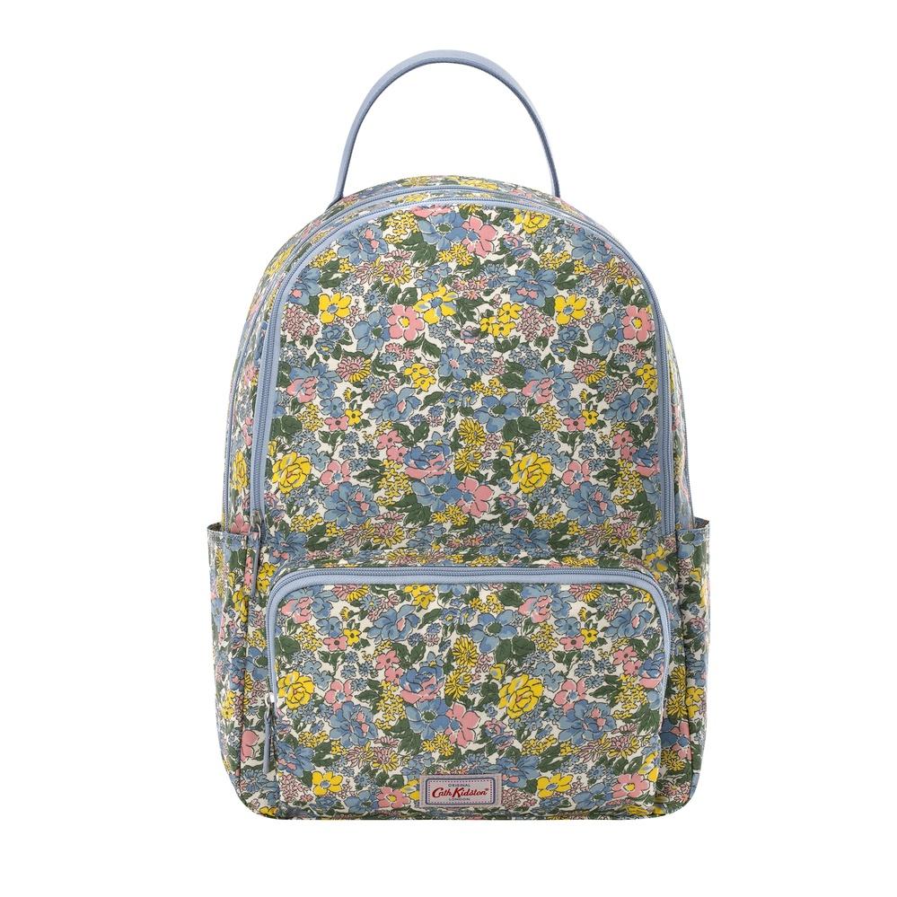 Cath Kidston - Balo Pocket Backpack Vale Floral - 1002157 - Warm Cream