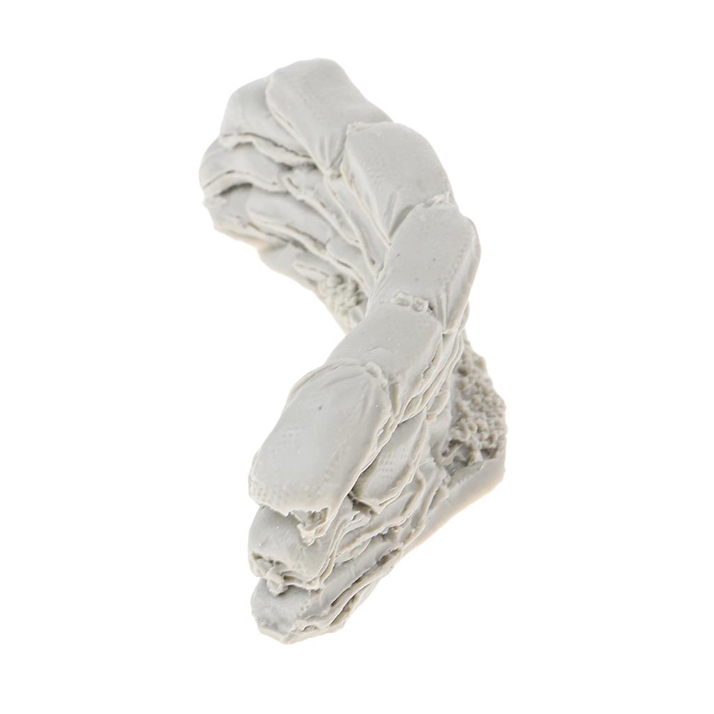 1:35 Nhựa Thế Chiến Thứ Hai Mô Hình Cảnh Phần Bao Cát Tường Tự Làm Bố Trí Không Phủ Sơn Bộ Dụng Cụ