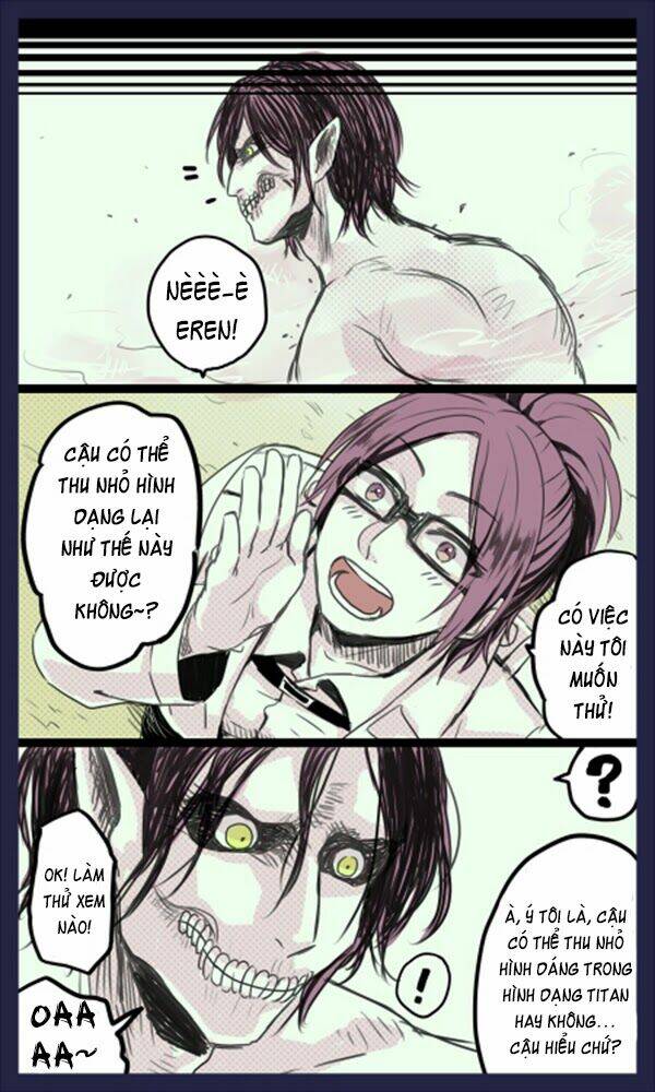 tấn công người khổng lồ - doujinshi eren x mikasa chapter 46 15