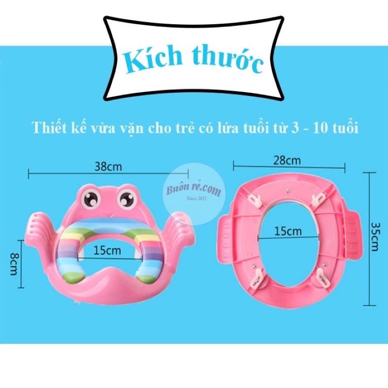 Bệ thu nhỏ bồn cầu hình thú ngộ nghĩnh cho bé