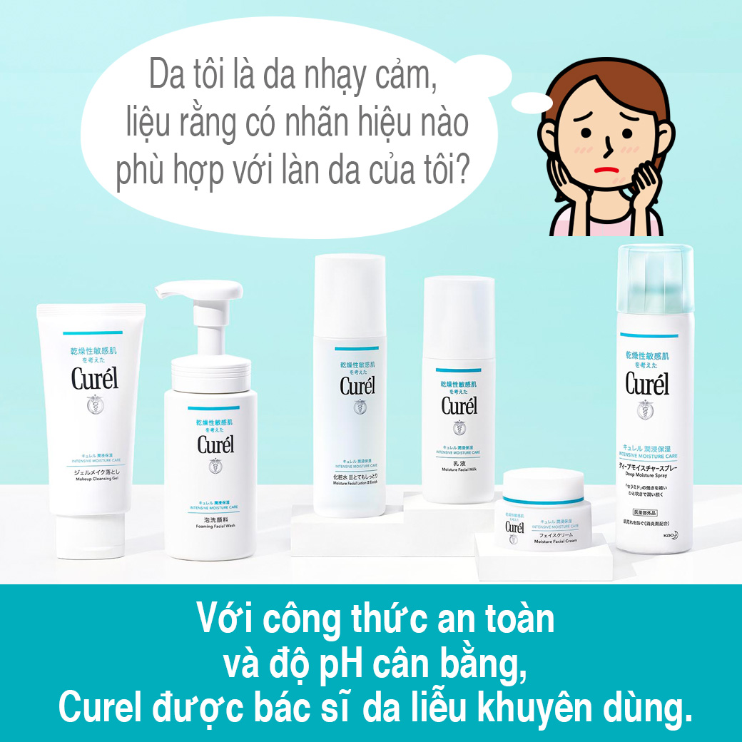 UV Sữa Chống Nắng Curel UV Protection Face Milk SPF 30 PA++ (30ml)