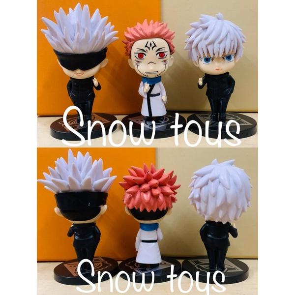 Mô hình Jujutsu Kaisen - Chú thuật hồi chiến -6 nhân vật Itadori Fushiguro Kugisaki Satoru Gojo - Cao 10cm