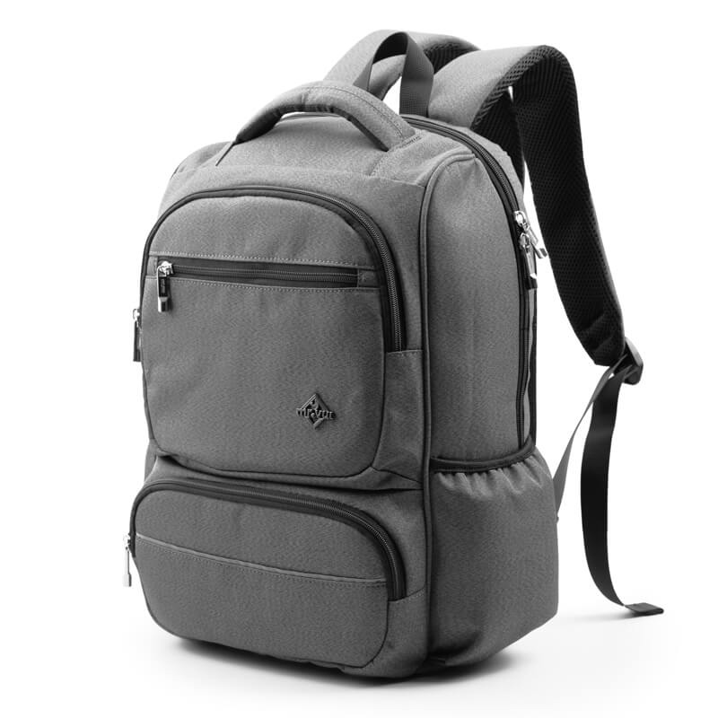 Balo laptop Mr Vui BLLT906 dành cho đi học và đi làm, ngăn laptop 14 inch