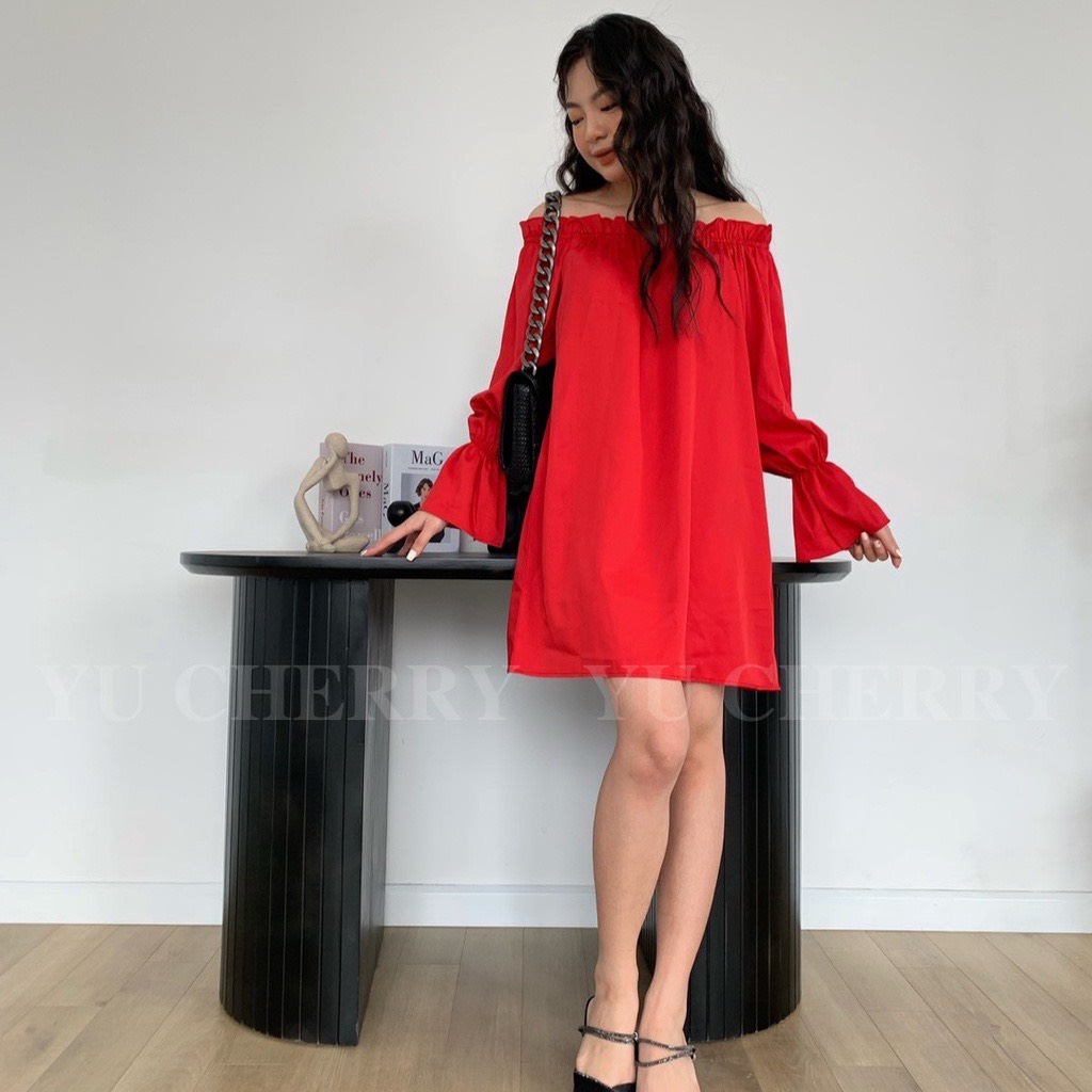 YU CHERRY | Đầm Minnie Off Shoulder Dress YD148
