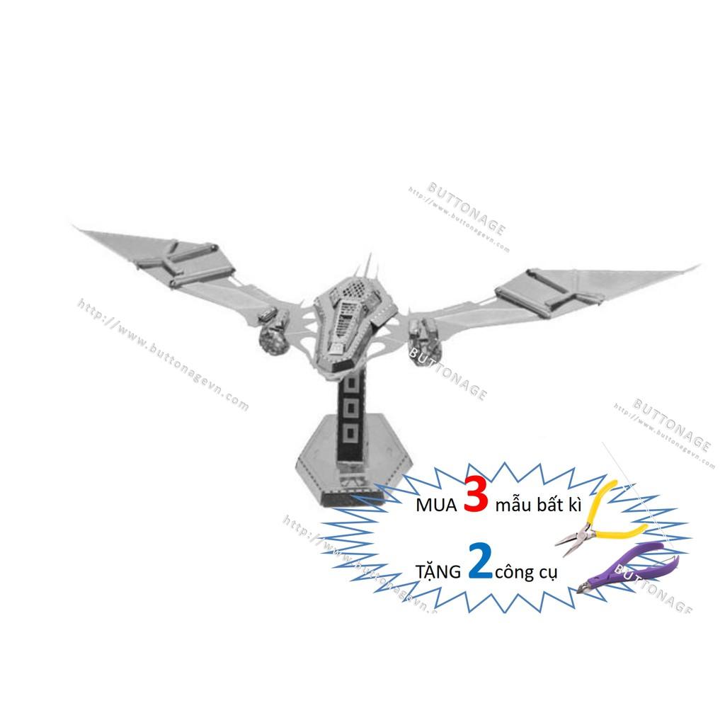 Mô Hình Lắp Ráp 3d Phi Thuyền Không Gian Batman X