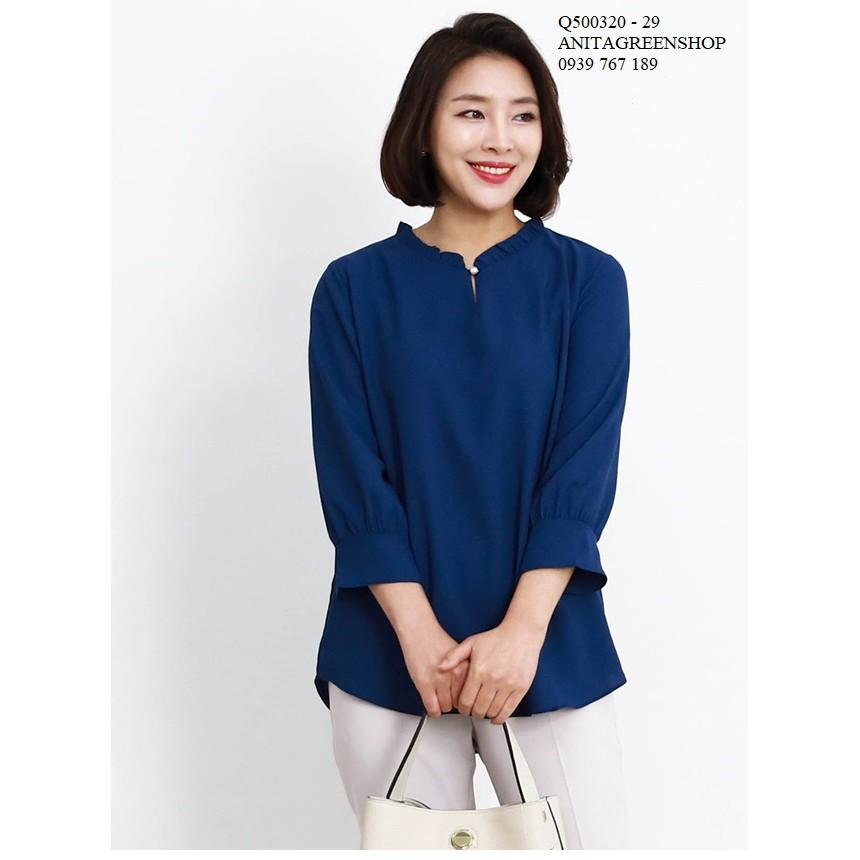 Q500320- ÁO KIỂU NỮ TAY LỠ