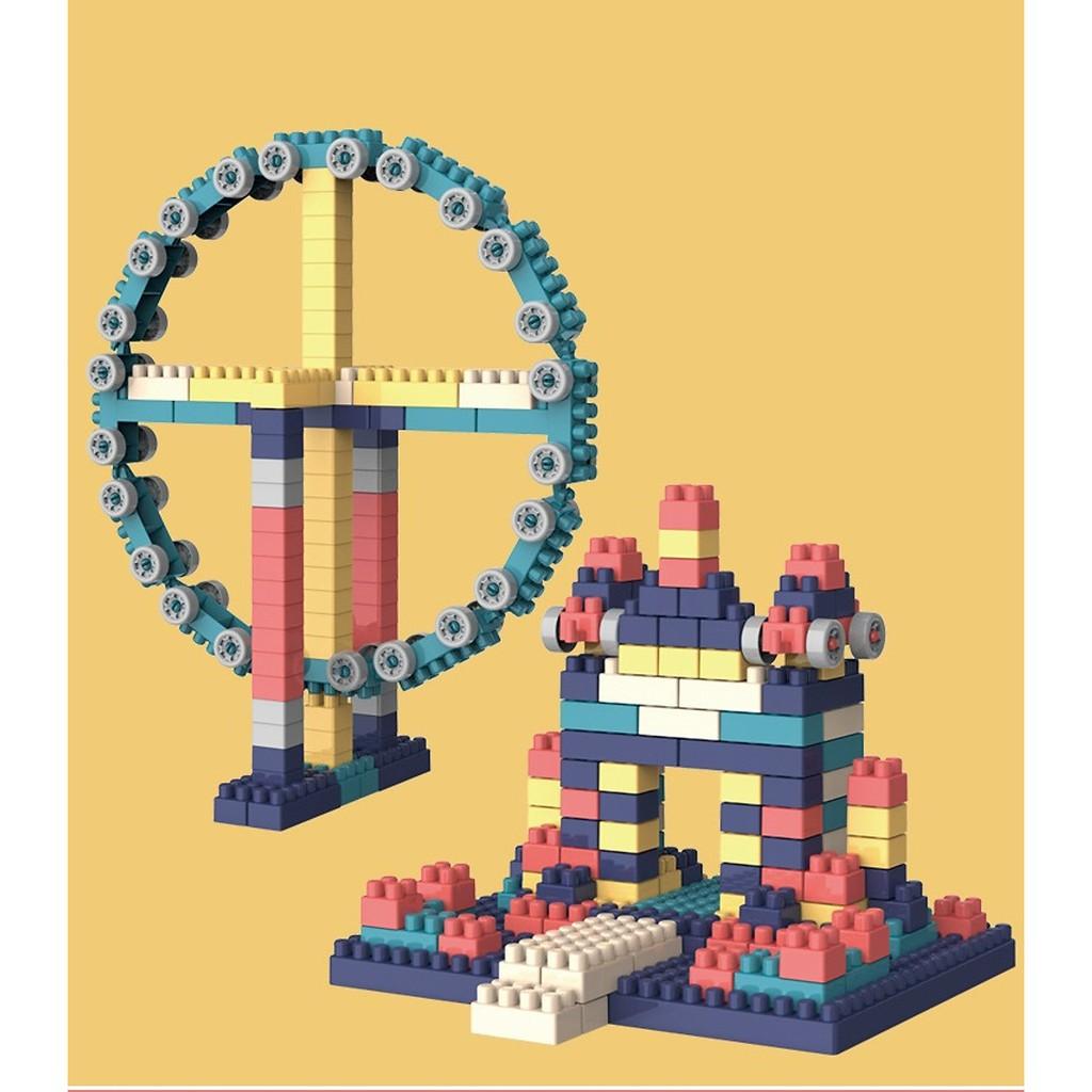 Bộ lego 520 chi tiết bộ đồ chơi lego bộ xếp hình lêgo bộ lắp ghép cho bé bộ xếp hình cho bé bộ đồ chơi bộ lego