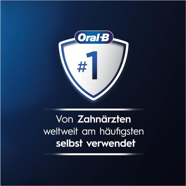 SET 2 BÀN CHẢI ĐÁNH RĂNG ORAL-B PRO SERIES 1 MÀU XANH ĐEN Hàng Chính Hãng
