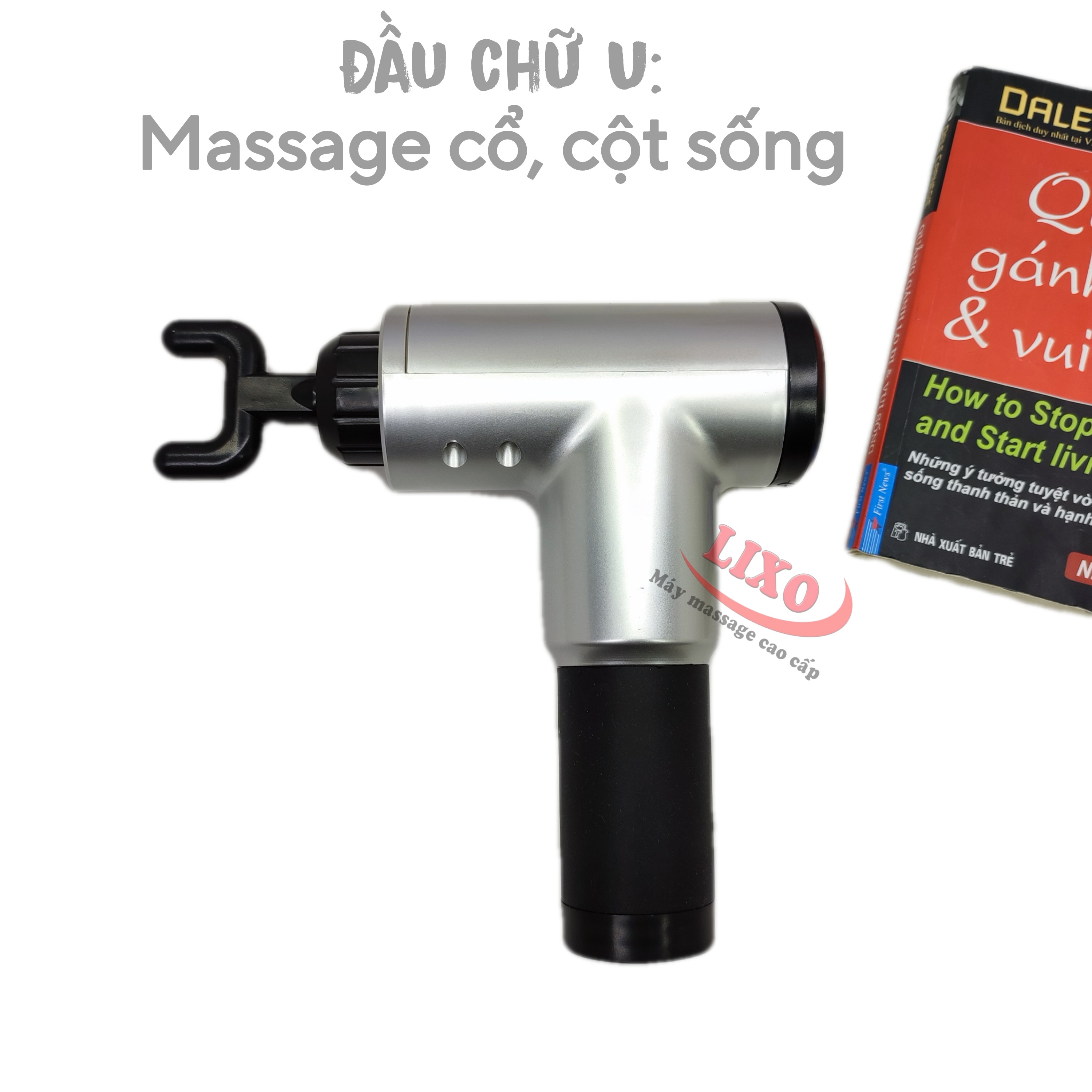 Máy Massage Cầm Tay LX 369 - Hỗ trợ giảm đau mỏi vai gáy, đau lưng, đau chân tay, đau nhức xương khớp