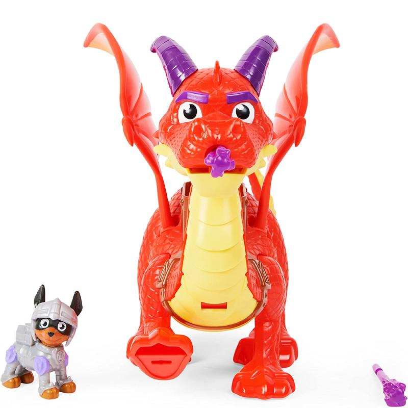 Đồ Chơi Paw Patrol Rồng Thần Chiến Binh Khổng Lồ Và Chó Cứu Hộ Claw Dũng Mãnh 6062105