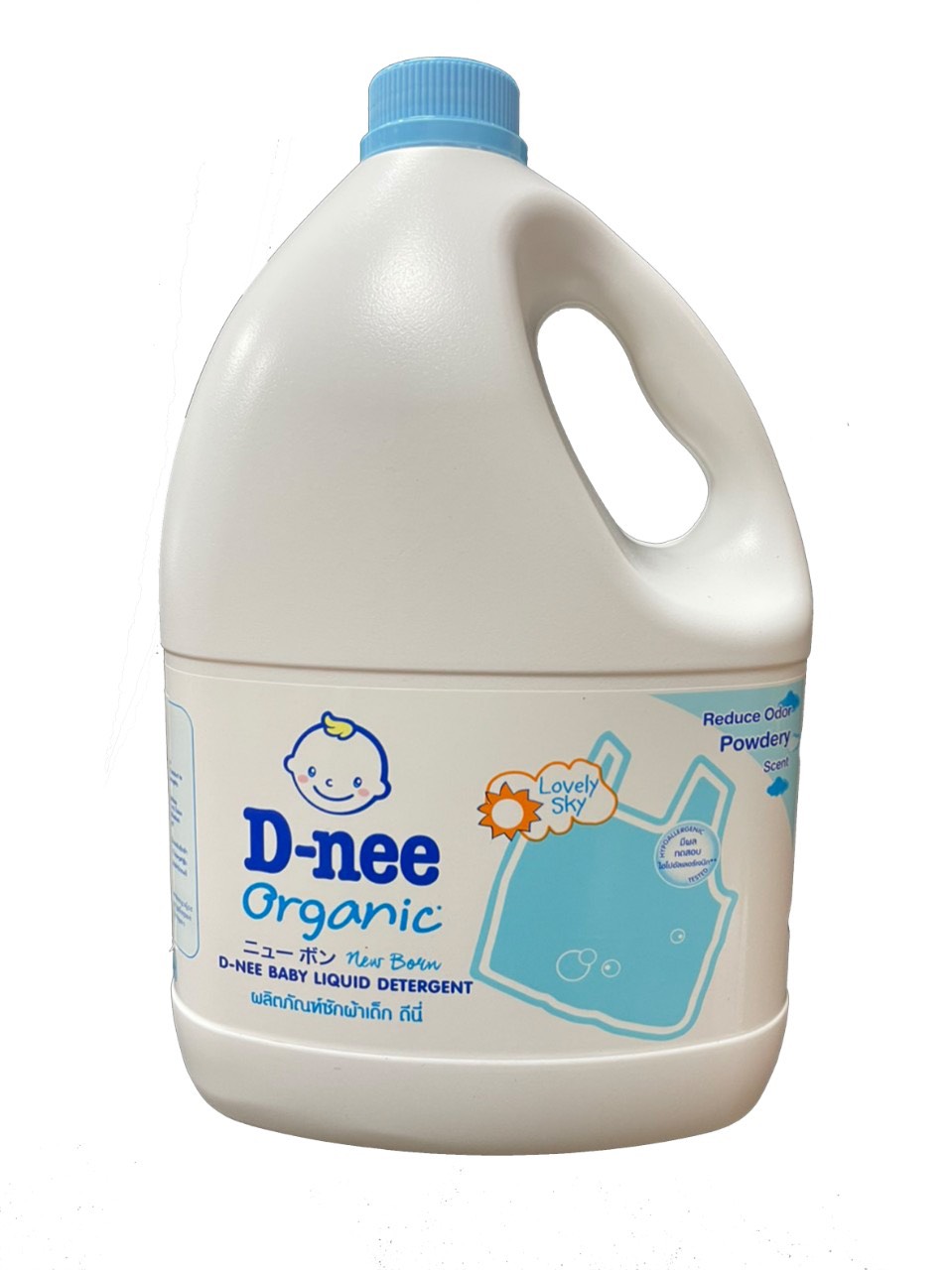 Nước Giặt Quần Áo Cho Bé D-Nee - Chai 3000ml (Xanh)