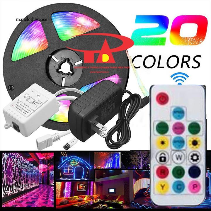 Đèn led dây dán 5m 5050  - 5050RGB