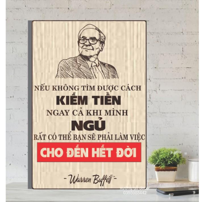 Tranh Treo Tường Văn Phòng Tạo Động Lực Decor Trang Trí- Nếu Không Tìm Được Cách Kiếm..