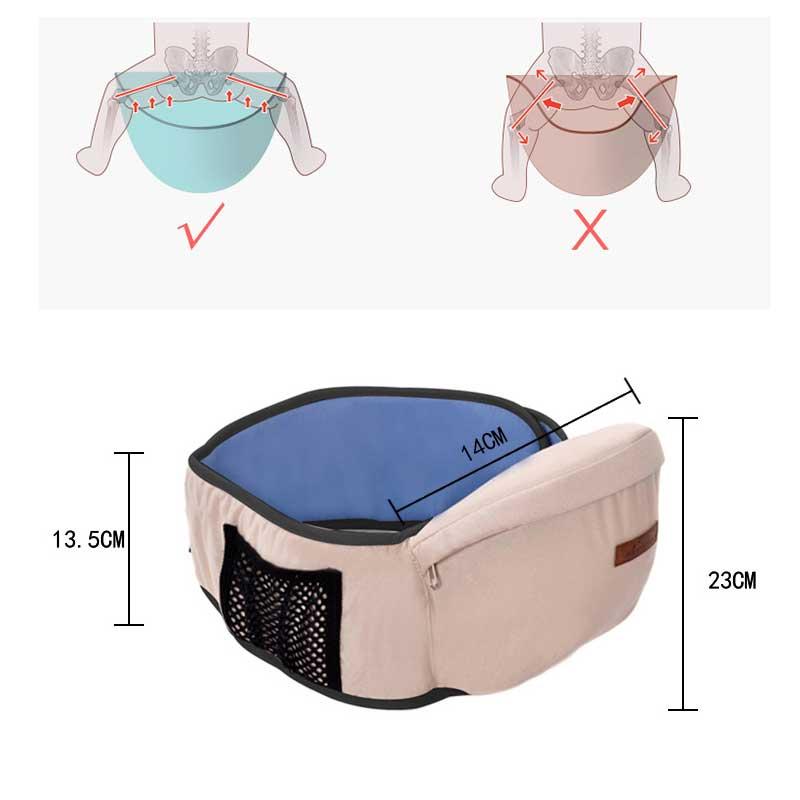 Thiết Kế Mới Cho Bé Eo Phân Xe Tập Đi Cho Bé Sling Giữ Dây Lưng Ba Lô Hipseat Đai Trẻ Em Trẻ Sơ Sinh Hông Ghế