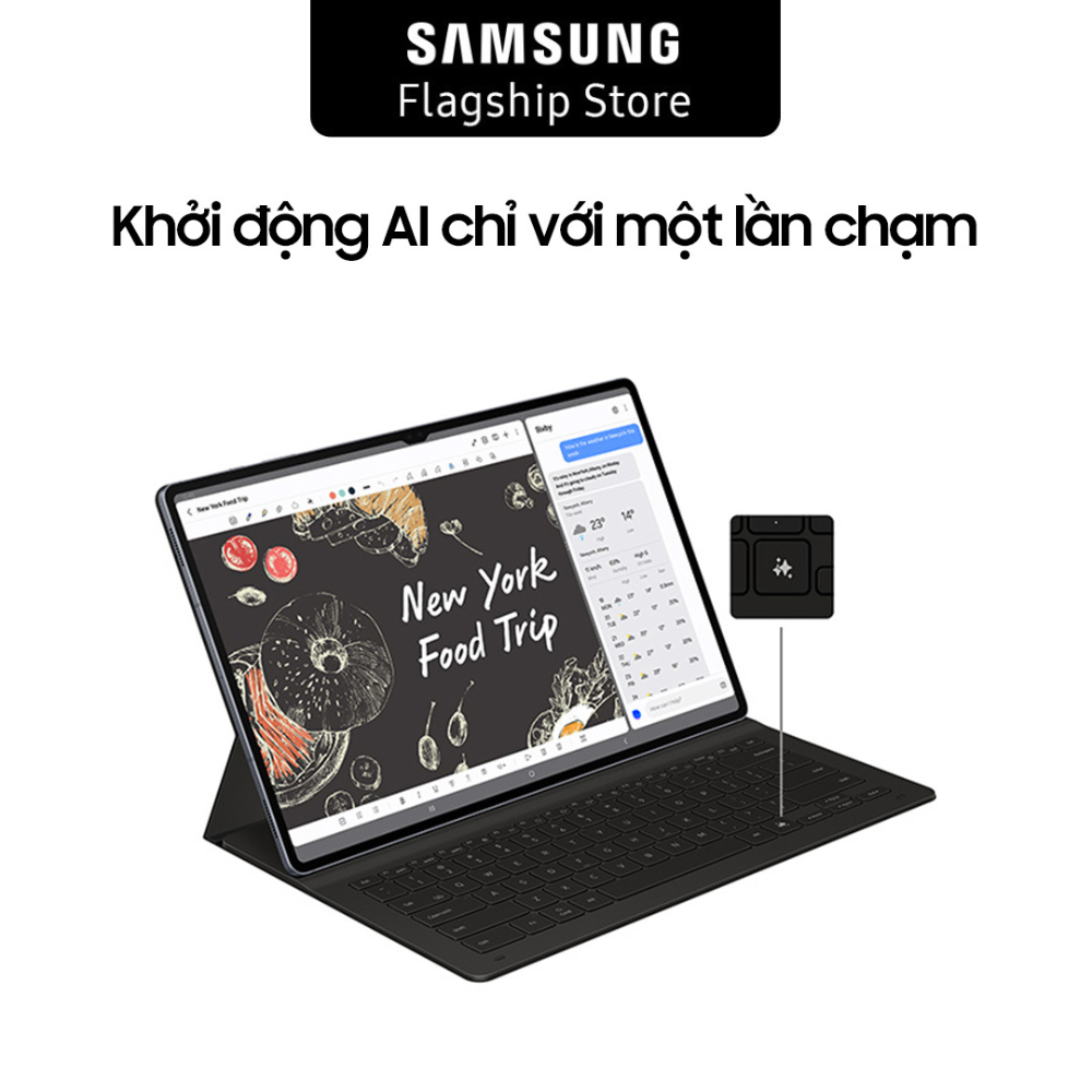 Máy tính bảng SAMSUNG Galaxy Tab S10+ Wifi 256GB - Hàng chính hãng