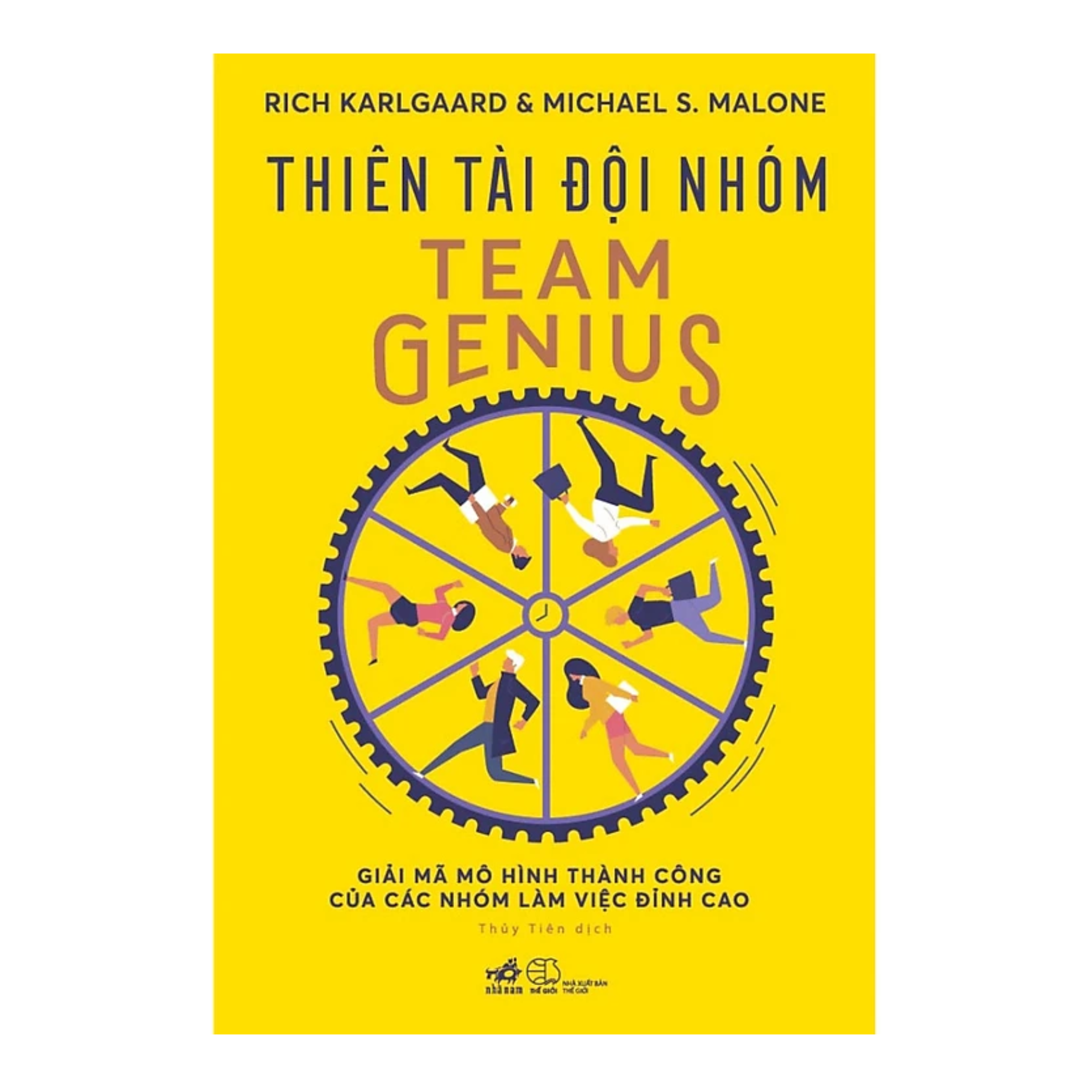 Combo 2Q Sách Kĩ Năng Làm Việc Hiệu Qủa: Thiên Tài Đội Nhóm Team Genius + Thiên Tài Lãnh Đạo