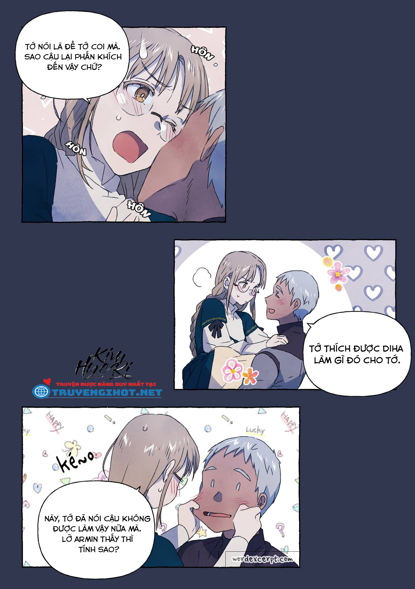 mối tình đầu của chàng sói khờ chapter 11 7