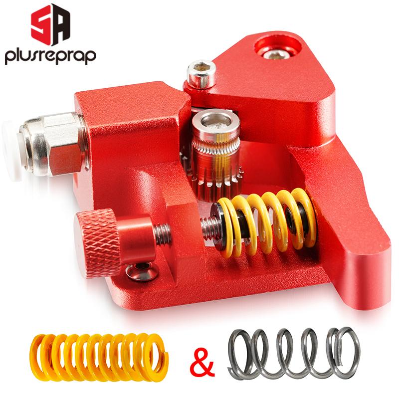 CR10 PRO Dual Gear Mới Nhất Tất Cả Máy Đùn Kim Loại Nén Lò Xo Đùn Có Thể Điều Chỉnh Cho Ender 3 5 CR10S PRO 3D Bộ Phận Máy In