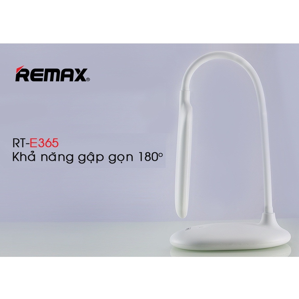 Đèn LED để bàn chống cận 3 chế độ sáng thông minh Remax RT-E365 - Hàng nhập khẩu