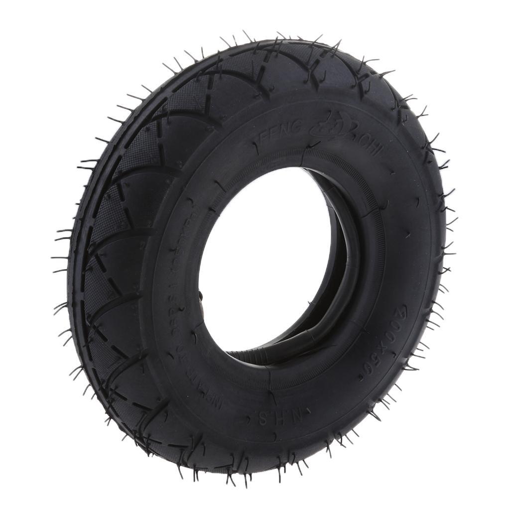 Pair 200x50 Scooter Tire & Inner Tube for Bike
