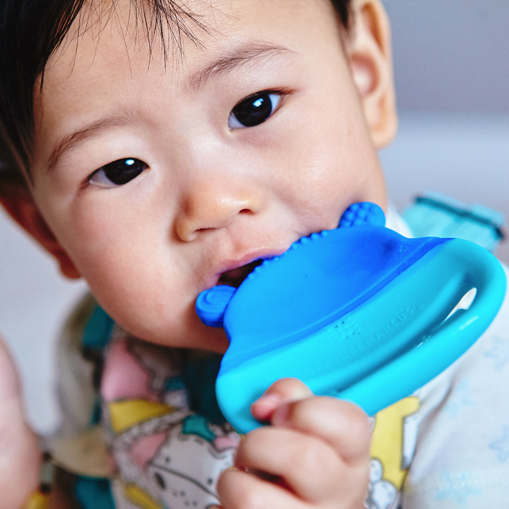 Đồ gặm nướu silicon cho bé Sensory Marcus & Marcus, từ 6 tháng