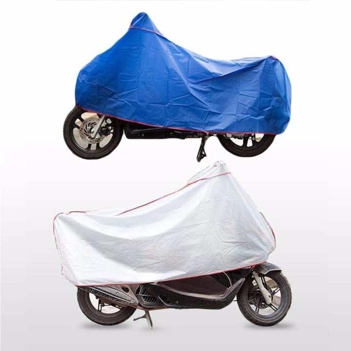 Áo trùm bọc xe máy chống bụi bẩn, mưa gió, chống trộm 3 in 1 cao cấp có thể dùng được cho các dòng xe đạp, xe máy khác nhau, dễ dàng gấp gọn cất cốp xe