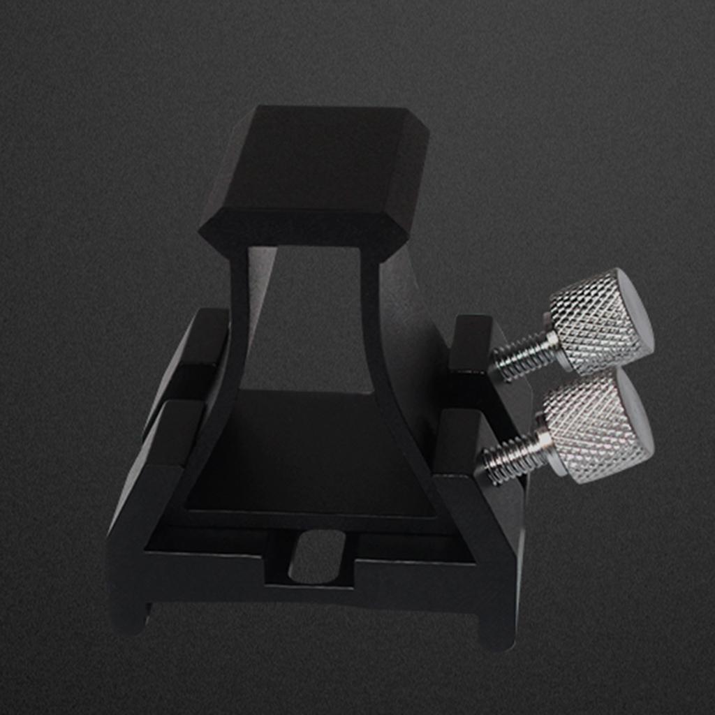 2X Aluminum Made Telescope Finder Scope Mount Dovetail Base Plate Slot Bracket