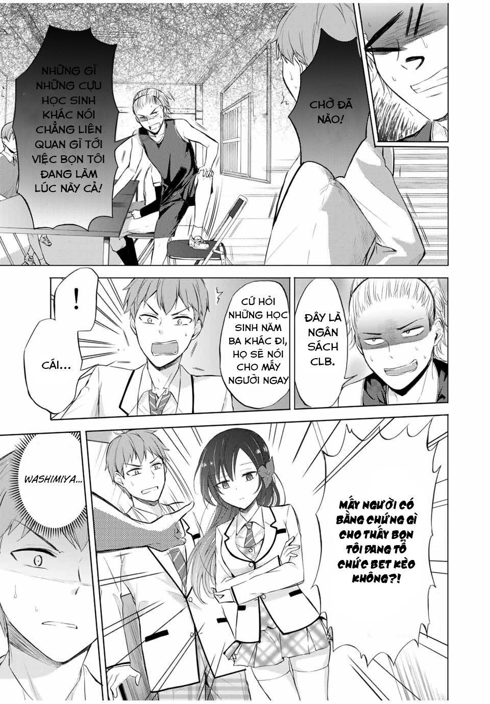 the student council president solves everything on the bed chapter 5.1 27