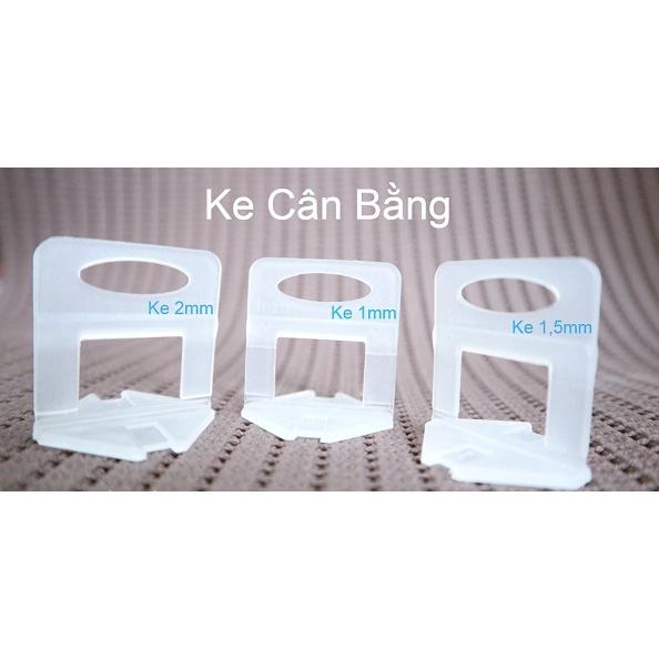 Bộ ke cân bằng ốp lát gạch gồm kìm nêm ke