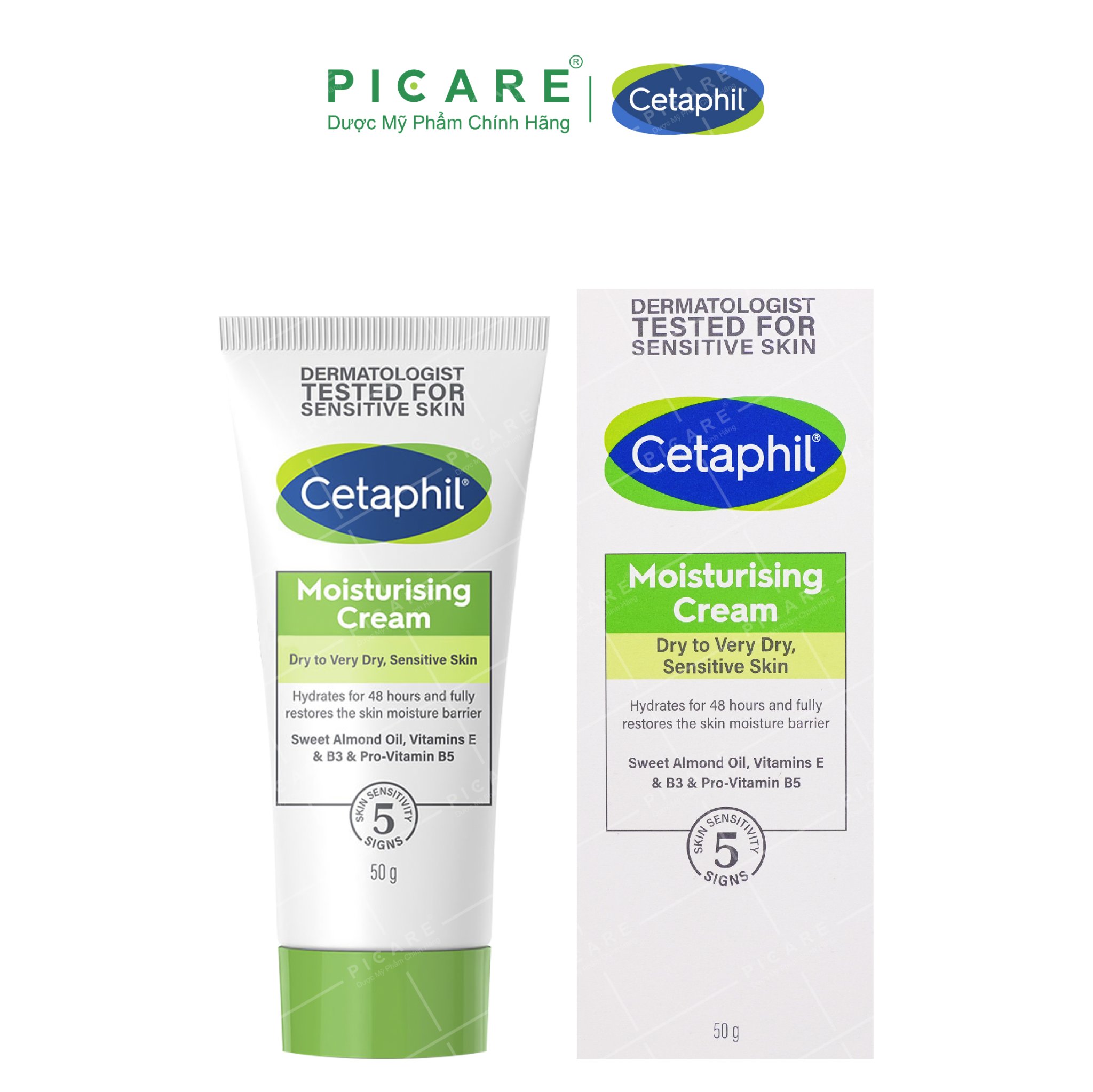 Kem Dưỡng Ẩm Cetaphil Moisturizing Cream (50g)