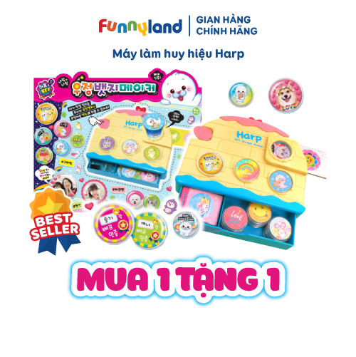 Bộ thiết kế Sticker 3D độc đáo Harp - Toytron