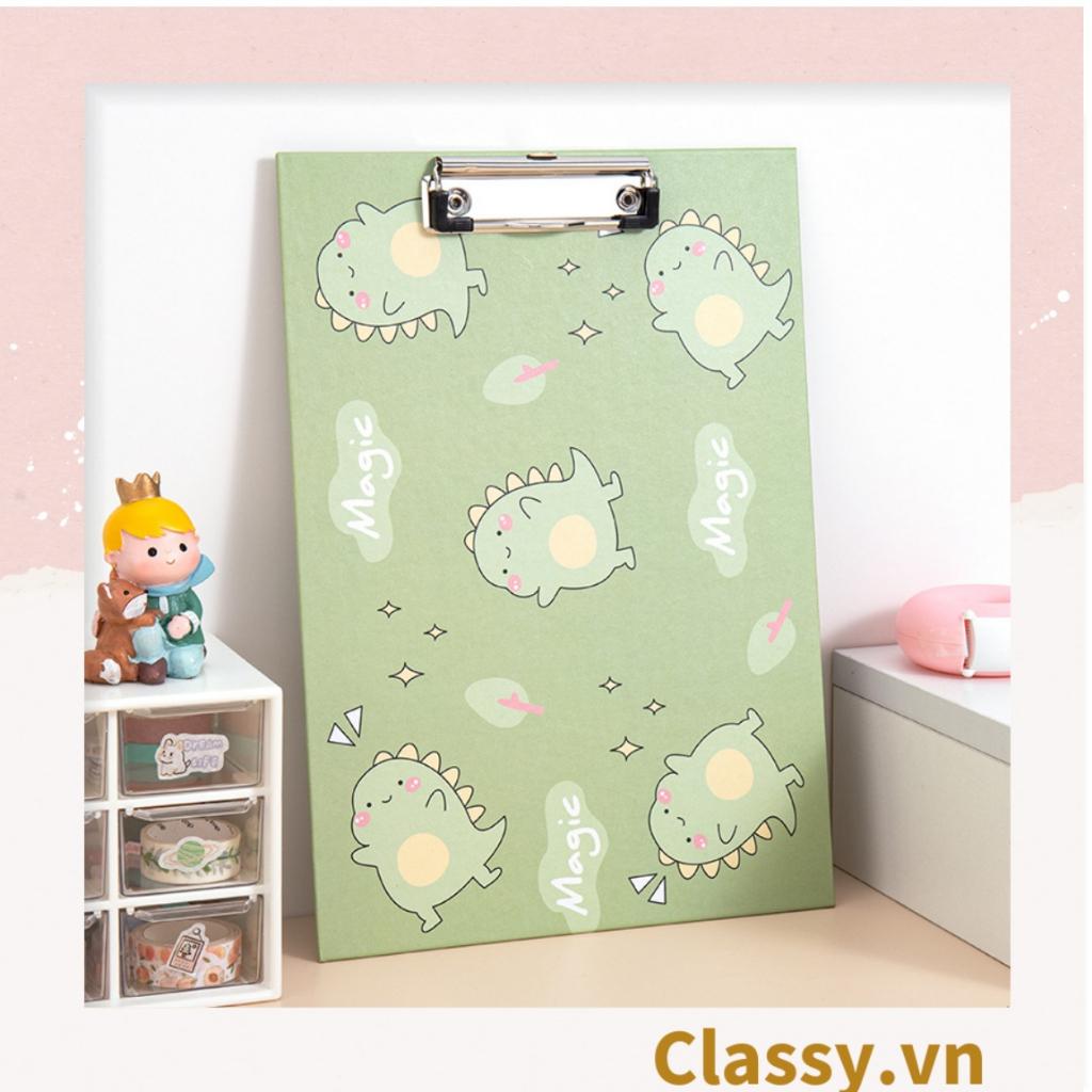 Bảng kẹp file hồ sơ, tài liệu phong cách dễ thương Classy PK1534