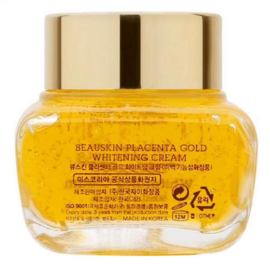 Kem Dưỡng Da Beauskin Placenta Gold Whitening (50g)