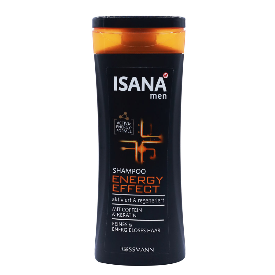 Dầu Gội Nam Isana Men Shampoo Energy Effect (300ml)