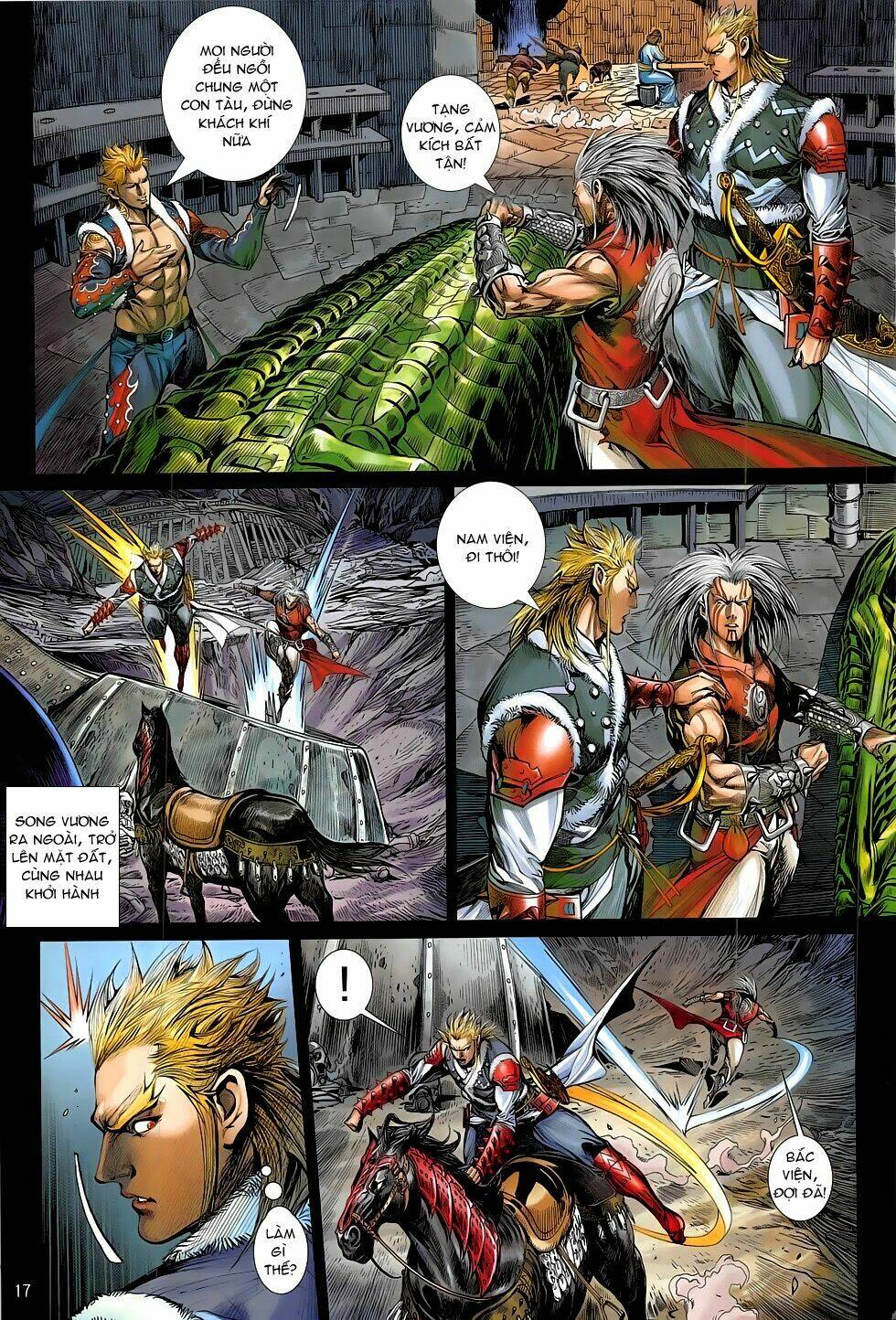 thiết tướng tung hoành (cựu tác) chapter 178 16
