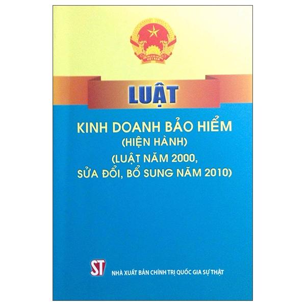 Luật Kinh Doanh Bảo Hiểm