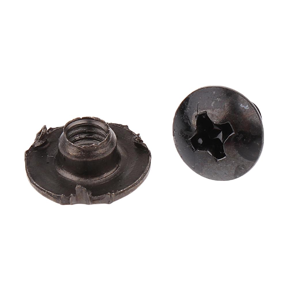 2xInline Roller Skate Replacement Spider Buckle Clasp with Screw Fasten Strap