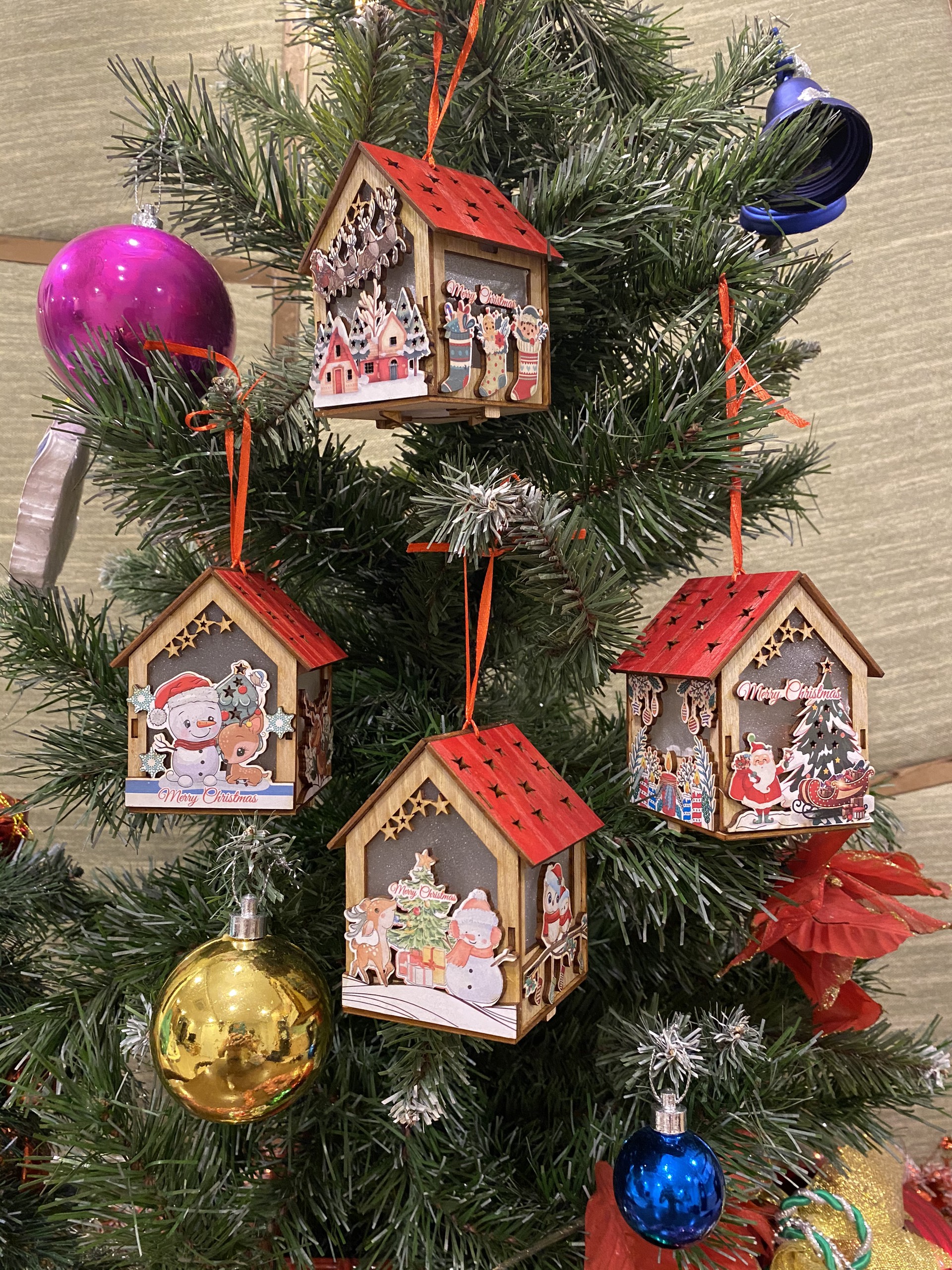 ĐÈN NOEL ĐỔI MÀU CỠ NHỎ